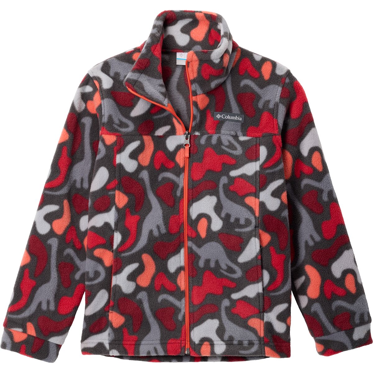Image of Columbia Zing III Fleece Jacket - Boys' Shark Dinoflauge, M