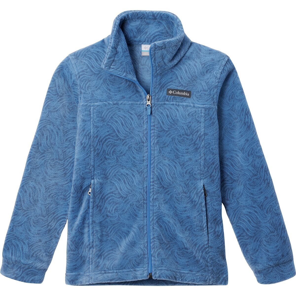 Columbia Zing III Fleece Jacket - Boys' Skyler Sunwaves, M