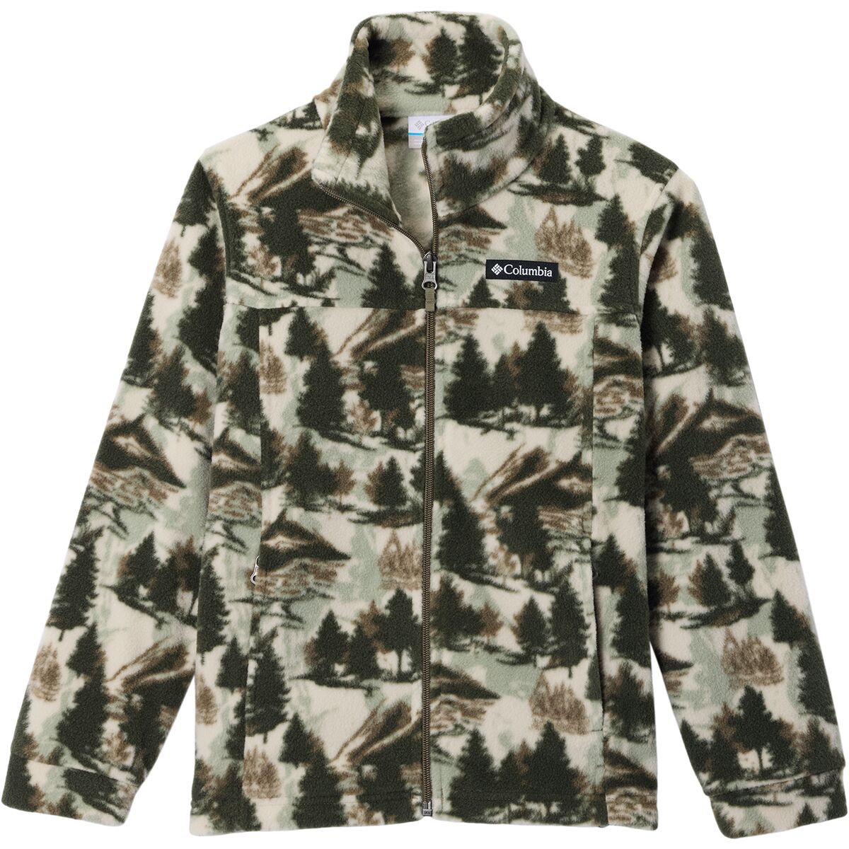 Image of Columbia Zing III Fleece Jacket - Boys' Stone Green Frost Day, XL