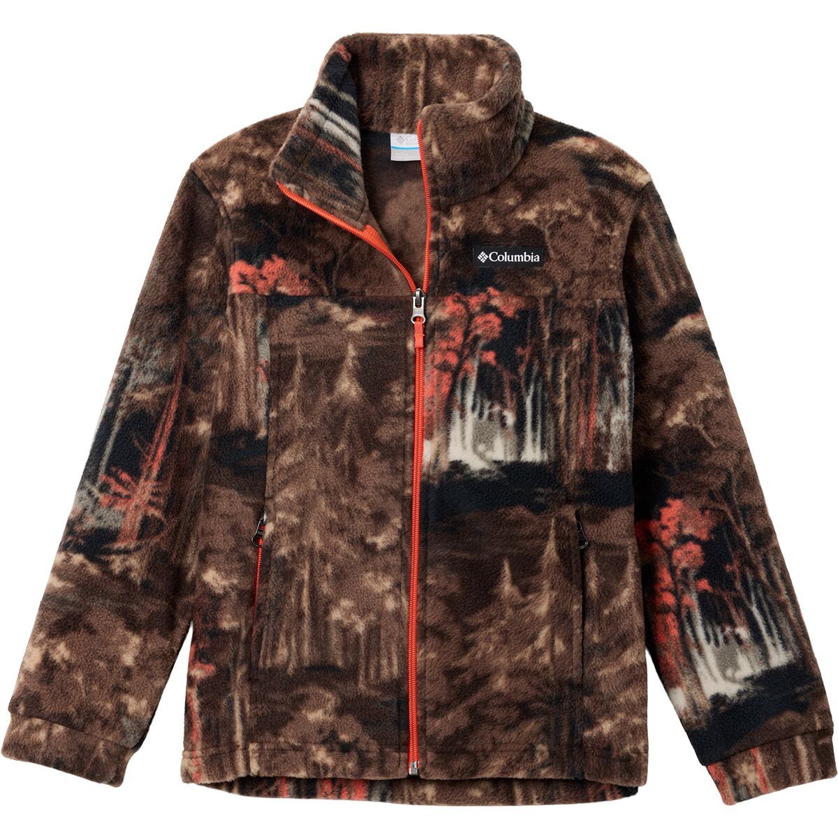 Image of Columbia Zing III Fleece Jacket - Boys' Tobacco Deschutrees, L