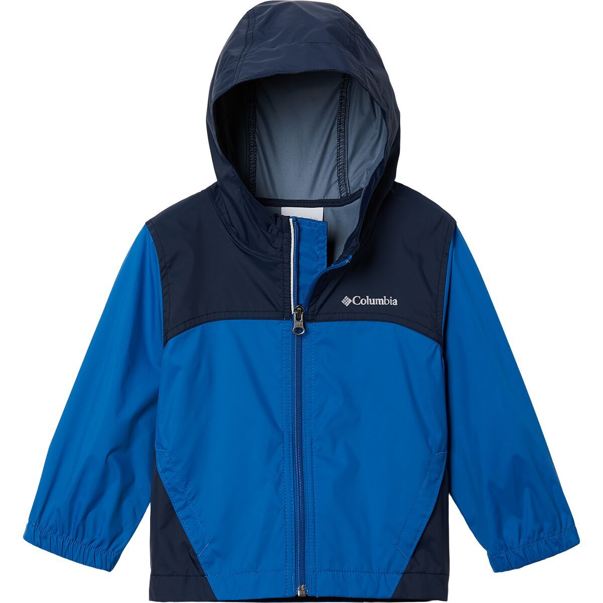 Columbia Glennaker Rain Jacket - Toddler Boys' Bright Indigo/Collegiate Navy, 2T