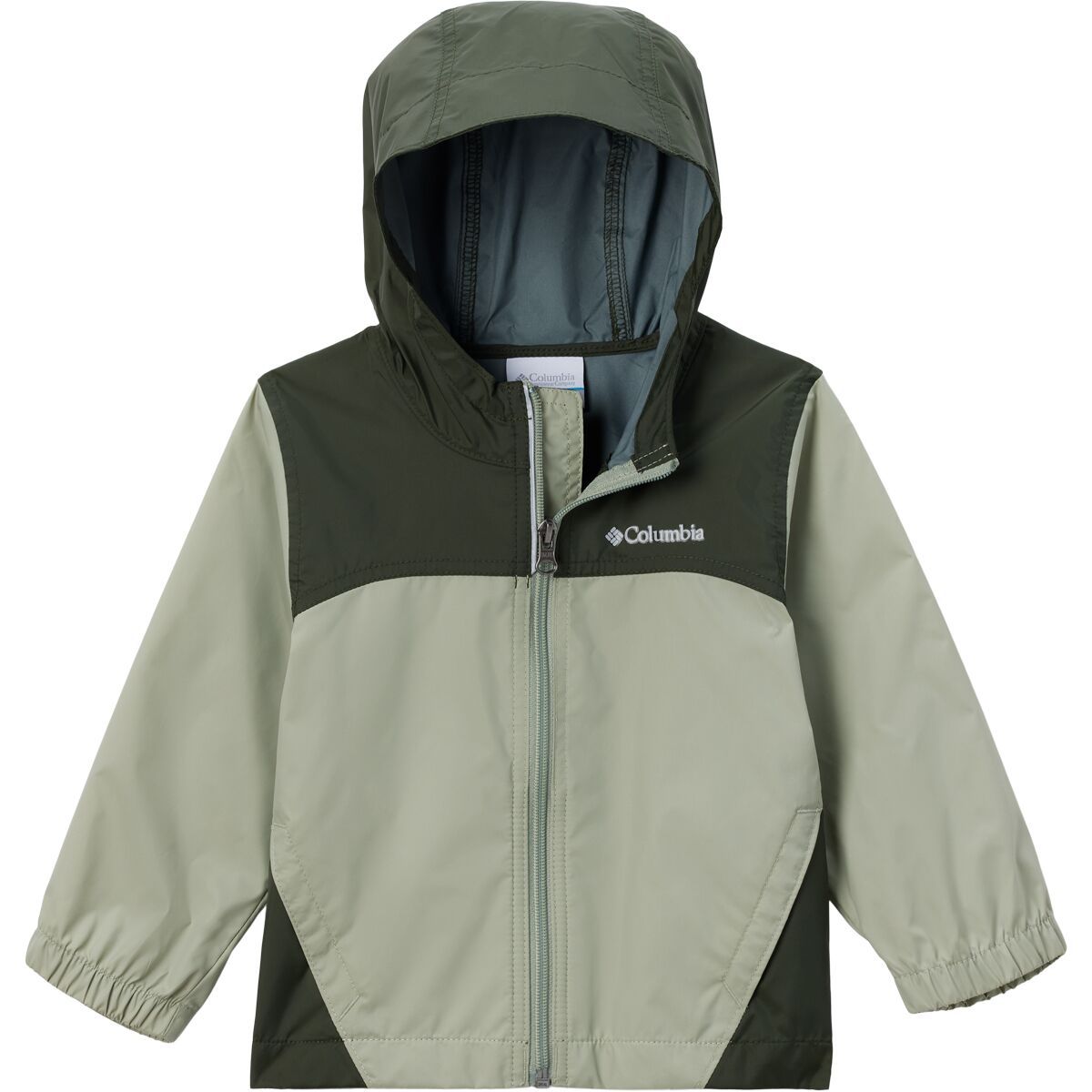 Columbia Glennaker Rain Jacket - Toddler Boys' Safari/Greenscape, 2T