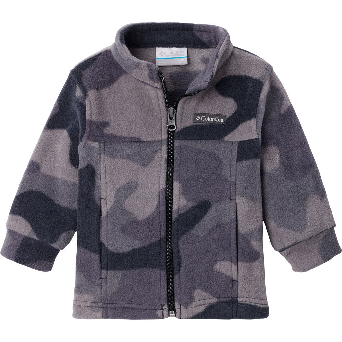 Columbia Zing III Fleece Jacket - Toddler Boys' Black Mod Camo, 4T