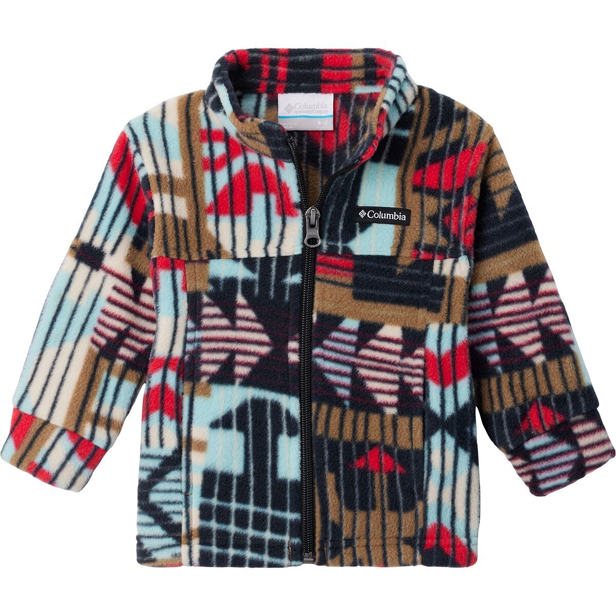 Columbia Zing III Fleece Jacket - Toddler Boys' Delta Pathways/Black, 4T