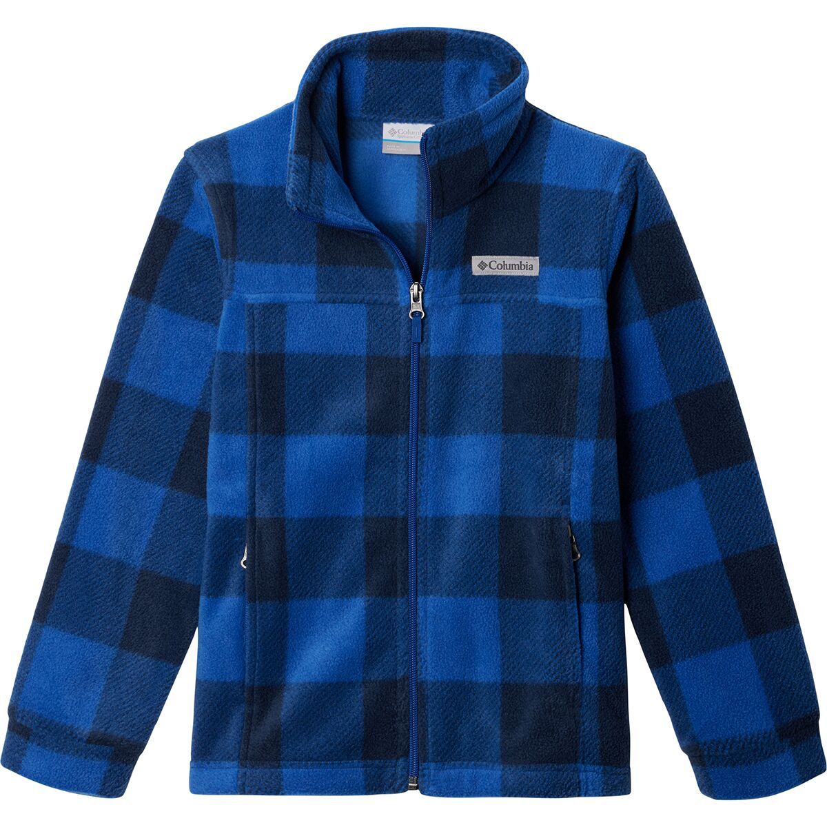 Columbia Zing III Fleece Jacket - Toddler Boys' Mountain Blue Check, 4T