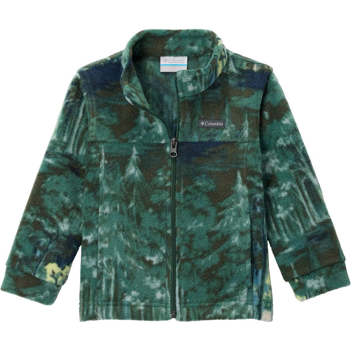 Image of Columbia Zing III Fleece Jacket - Toddler Boys' Rain Forest Deschutrees, 3T