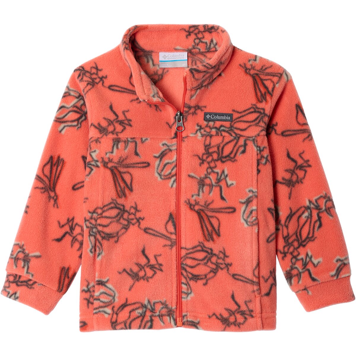 Image of Columbia Zing III Fleece Jacket - Toddler Boys' Zing Buggin, 3T