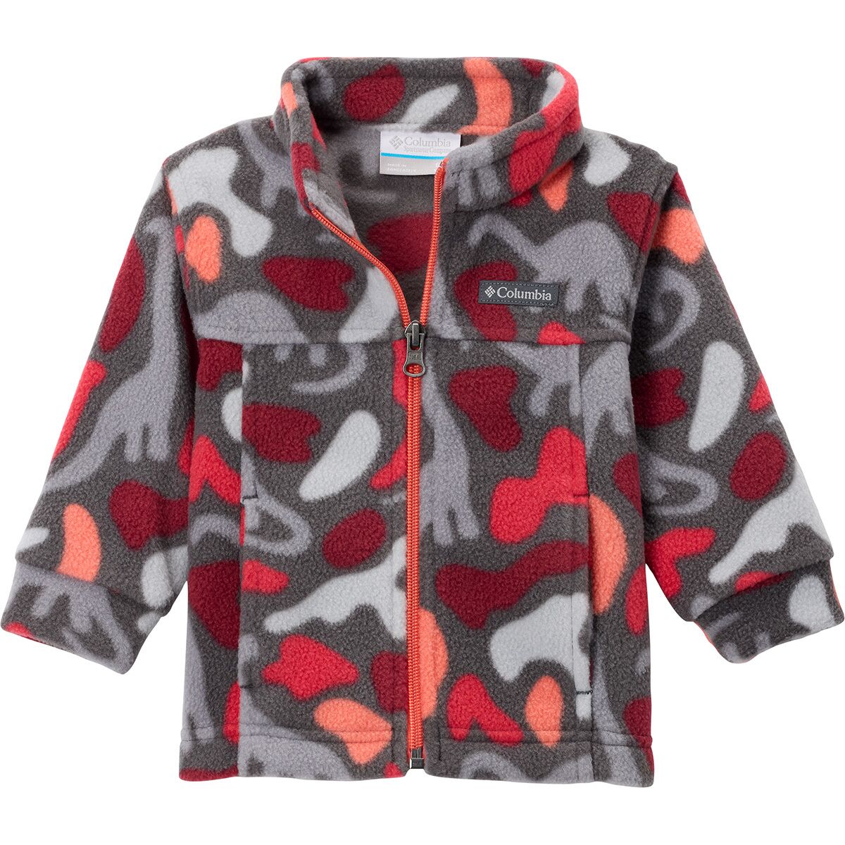 Image of Columbia Zing III Fleece Jacket - Infants' Shark Dinoflauge, 12/18M