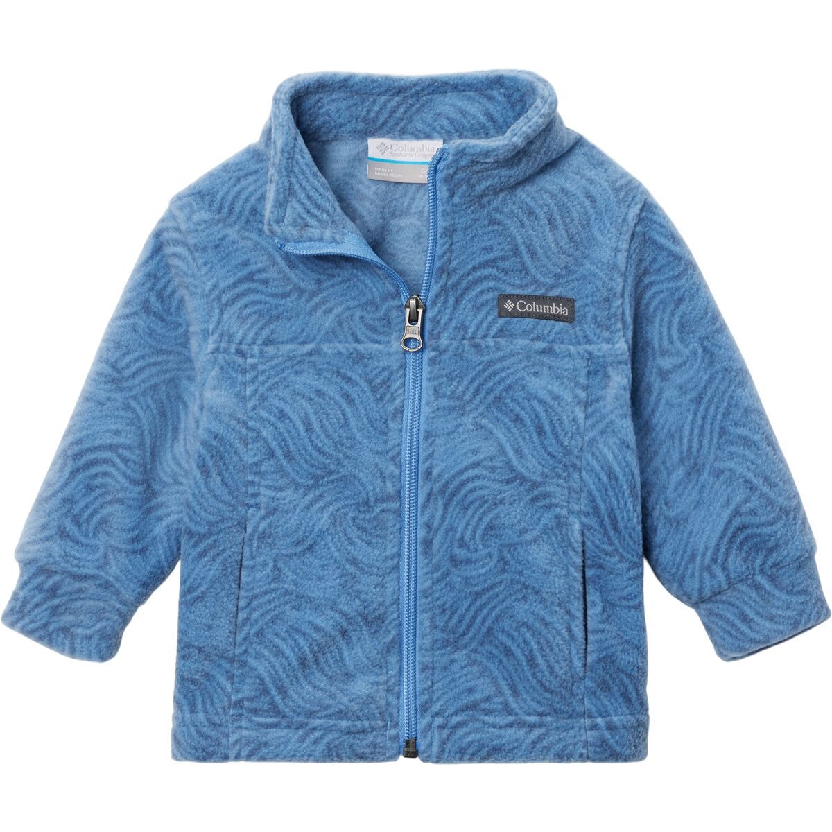 Columbia Zing III Fleece Jacket - Infants' Skyler Sunwaves, 12/18M