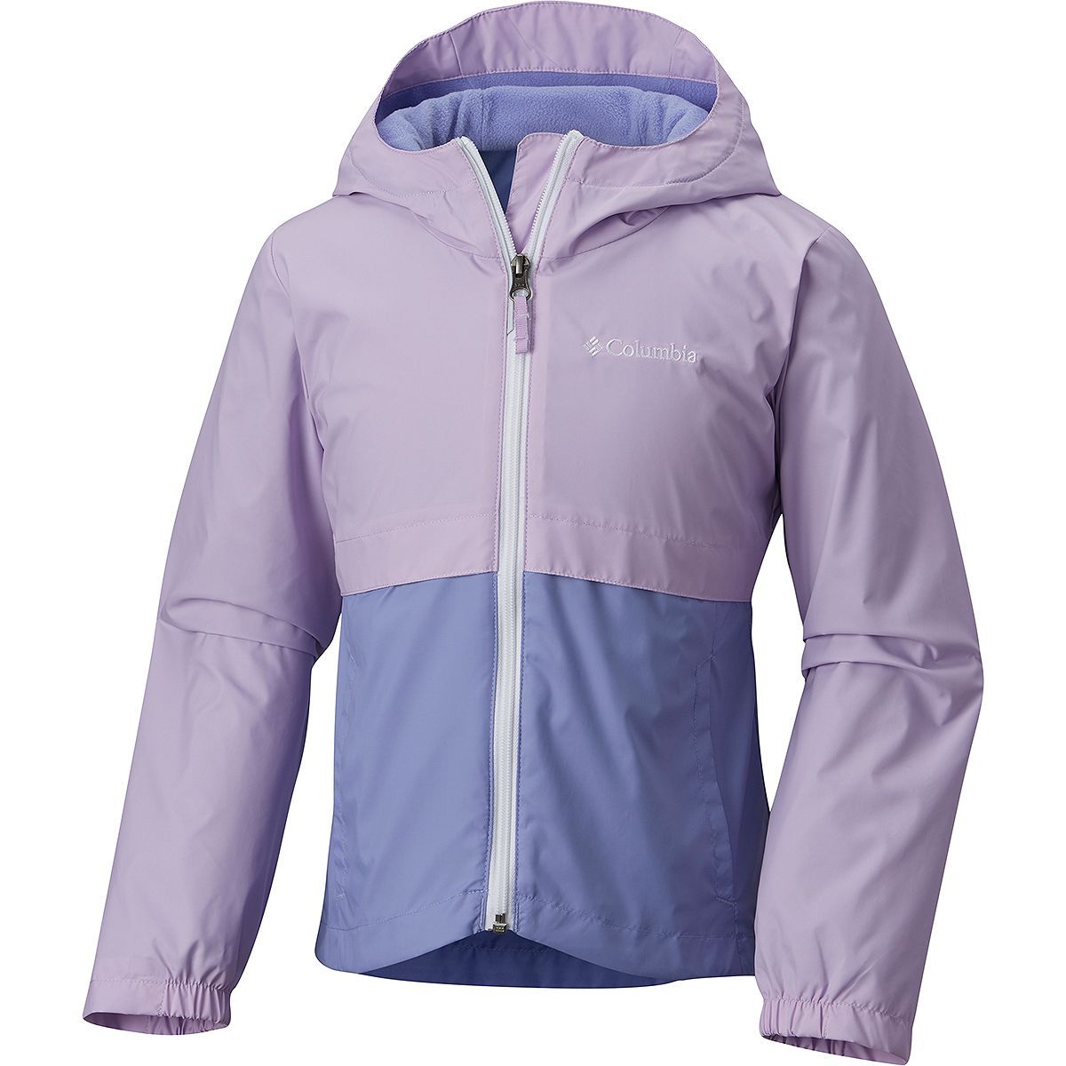 Columbia Rain-Zilla Jacket - Girls' Phantom Purple/Fairytale, XXS