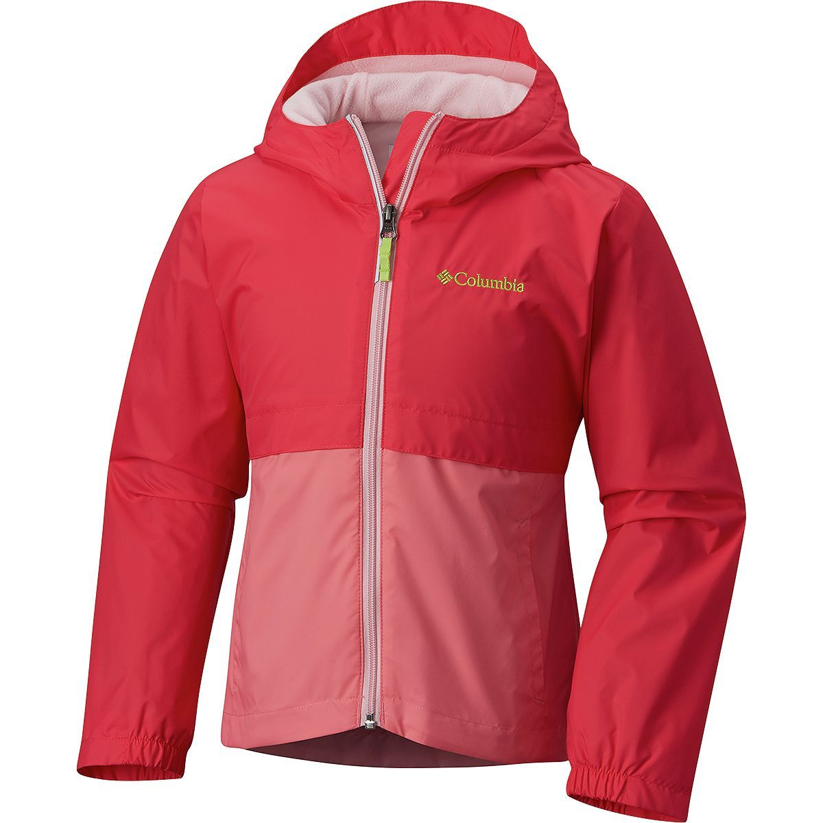 Columbia Rain-Zilla Jacket - Girls' Punch Pink/Lollipop, XXS