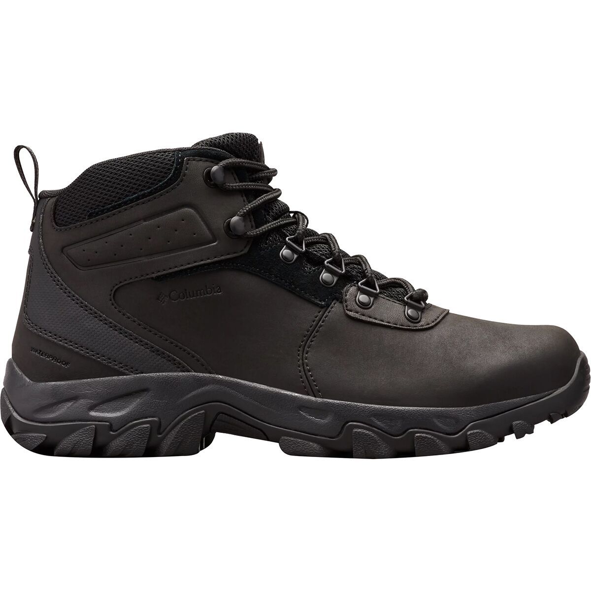 Image of Columbia Newton Ridge Plus II Waterproof Hiking Boot - Men's Black/Black2, 11.0