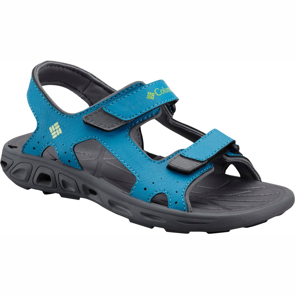 Columbia Techsun Vent Water Shoe - Boys' Dark Compass/Nuclear, 6.0