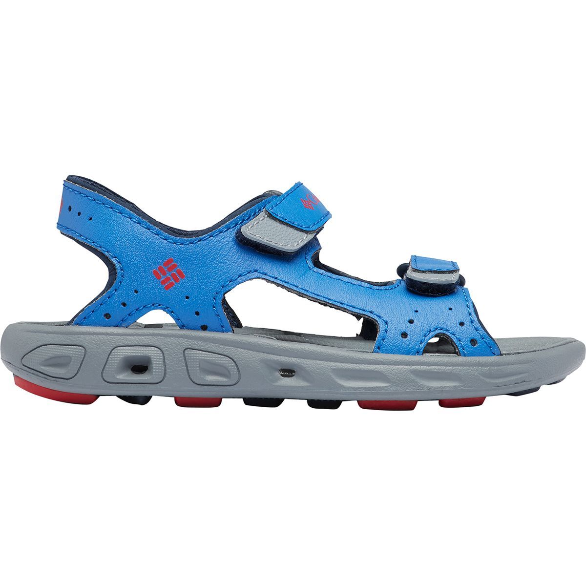 Columbia Techsun Vent Water Shoe - Little Boys' Stormy Blue/Mountain Red, 10.0