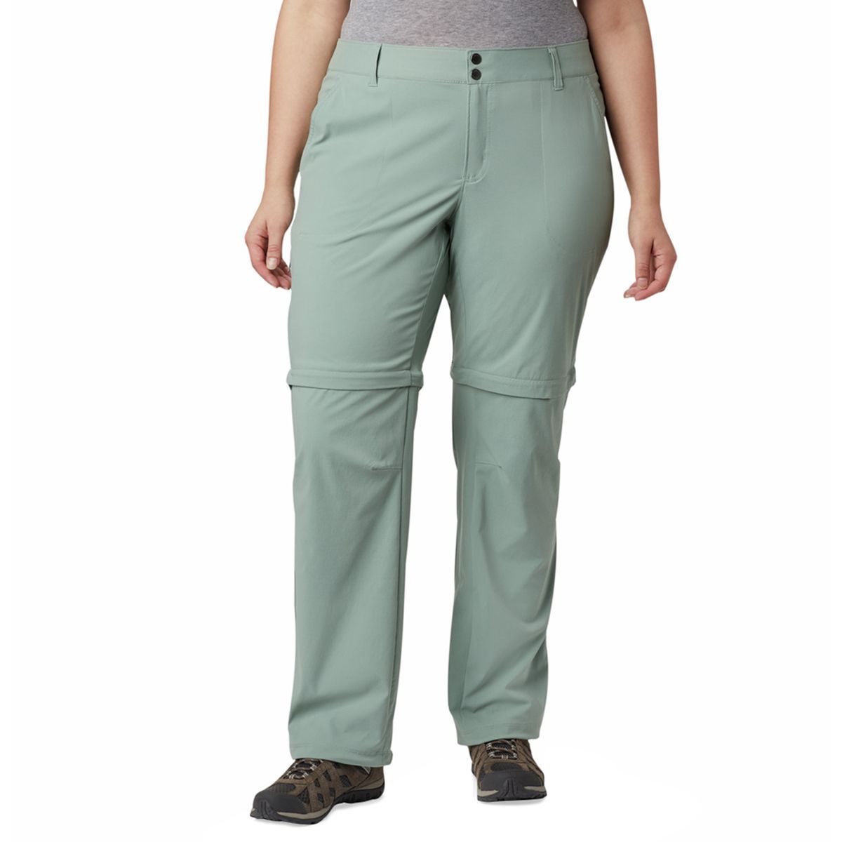 Columbia Saturday Trail II Convertible Pant - Women's Light Lichen, 2/Long