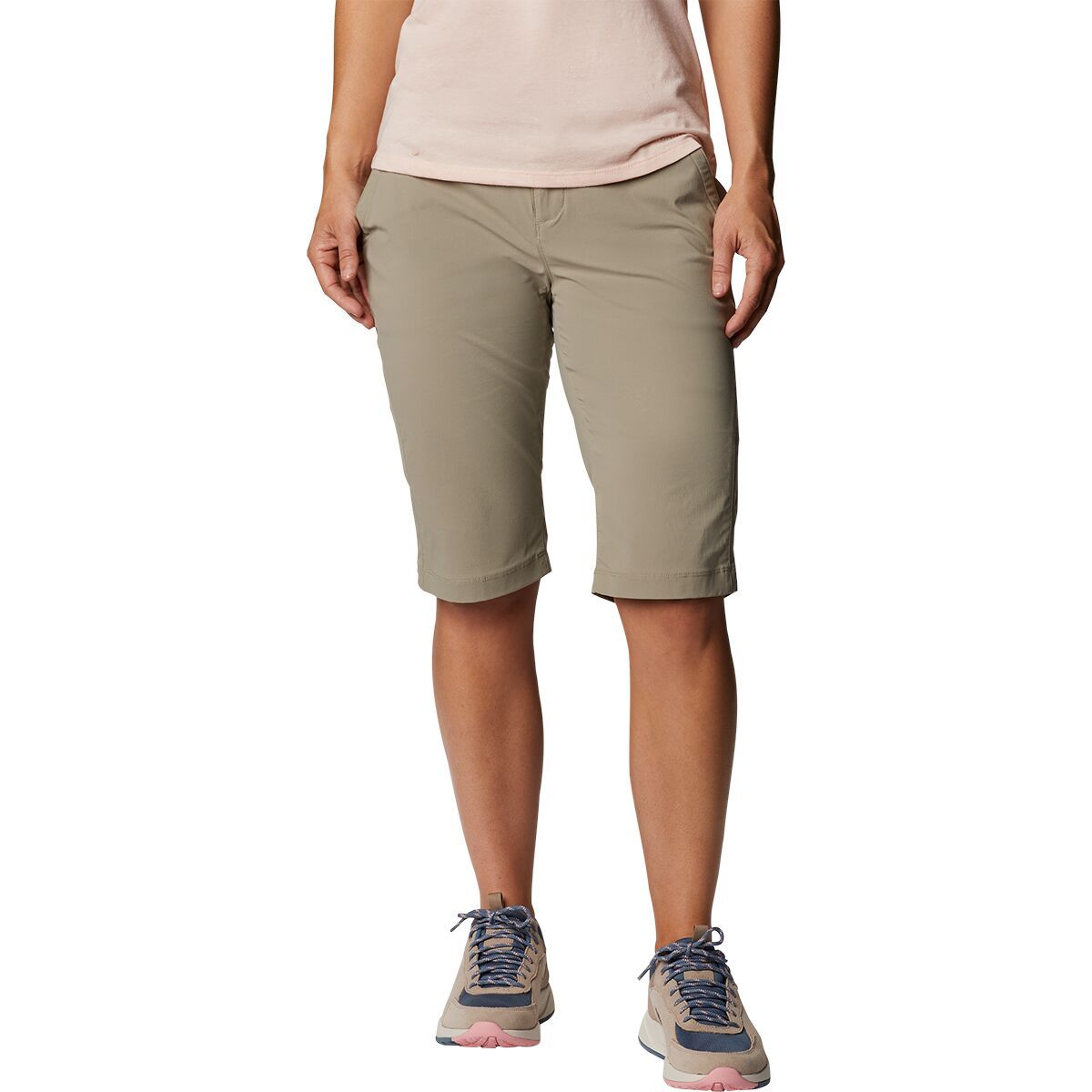 Columbia Anytime Outdoor Long Short - Women's Tusk, 6