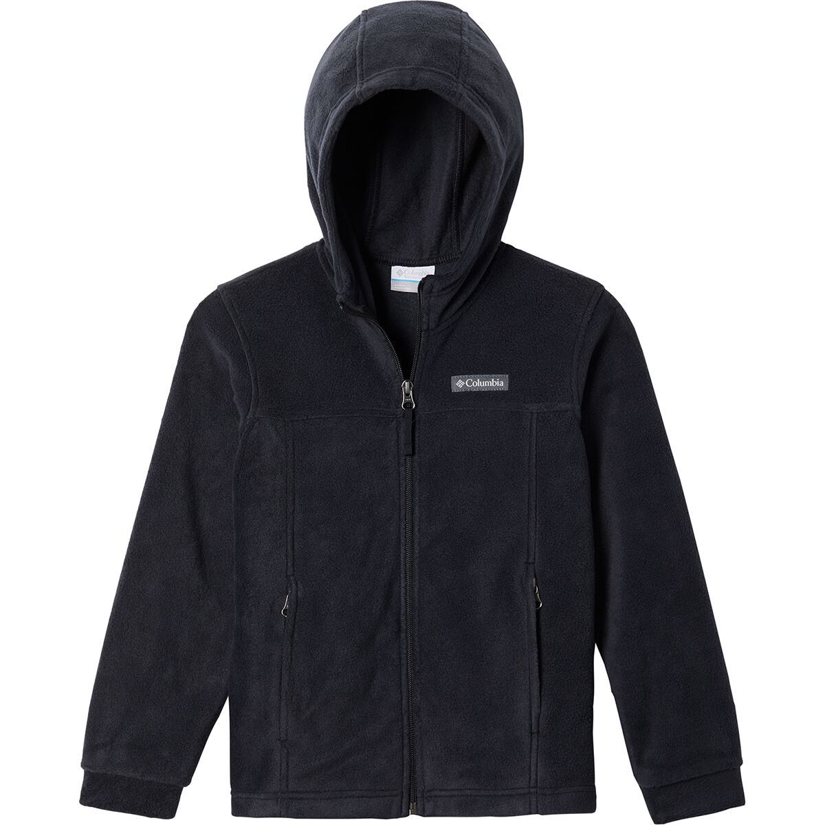 Image of Columbia Steens II Hooded Fleece Jacket - Boys' Black, S