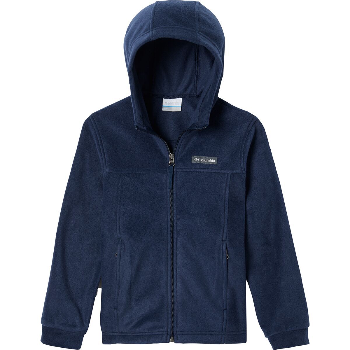 Image of Columbia Steens II Hooded Fleece Jacket - Boys' Collegiate Navy, S