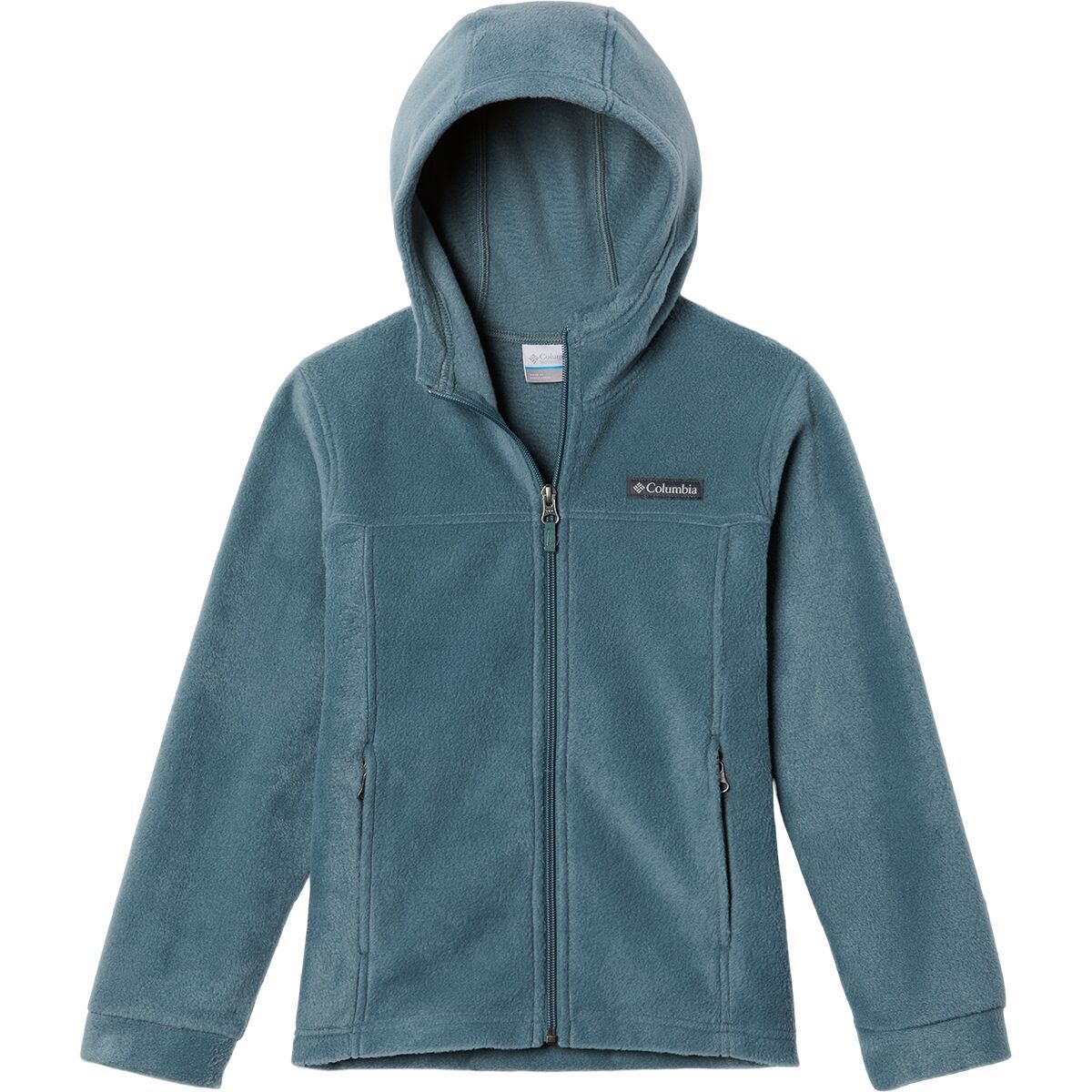 Columbia Steens II Hooded Fleece Jacket - Boys' Metal, L