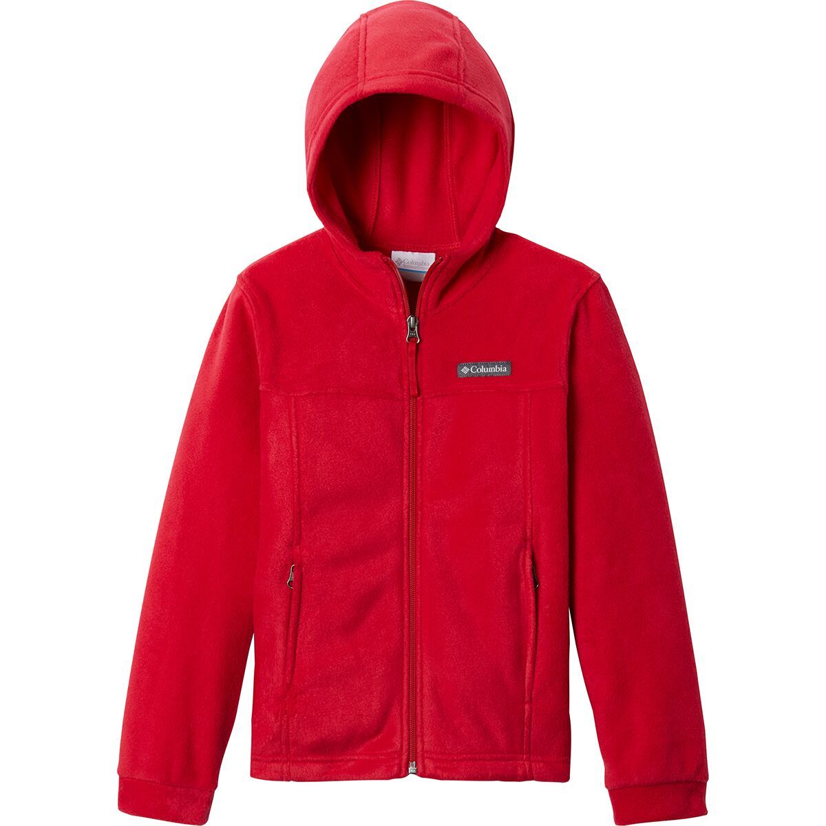 Image of Columbia Steens II Hooded Fleece Jacket - Boys' Mountain Red, XS