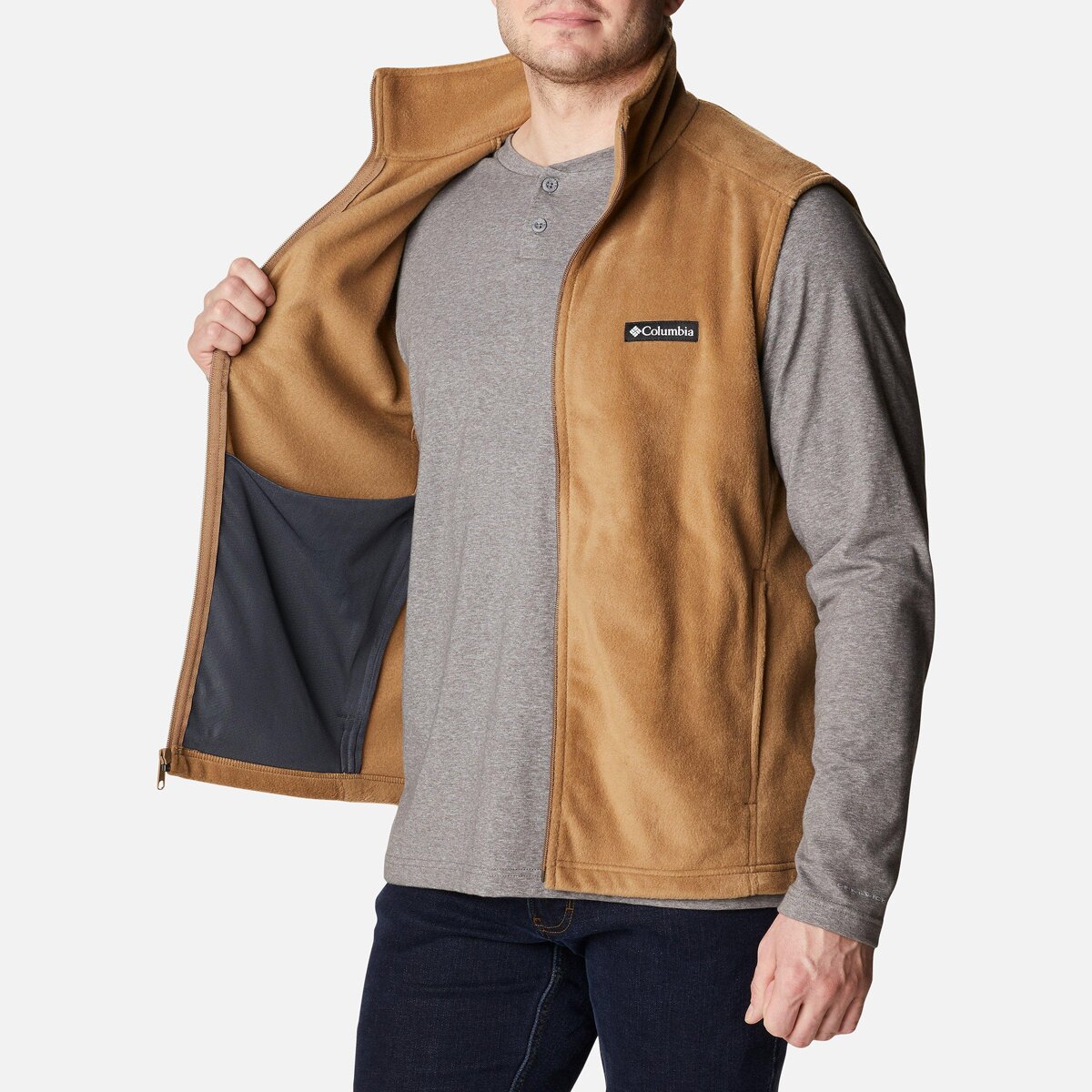 Columbia Steens Mountain Fleece Vest - Men's - Clothing