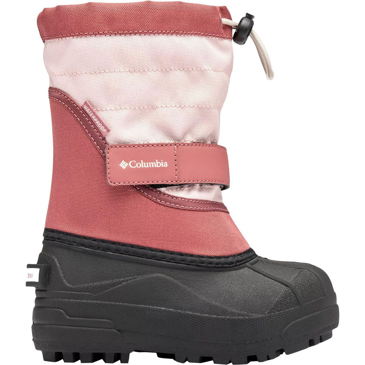 Columbia Powderbug Plus II Boot - Girls' Dusty Pink/Beetroot, 7.0