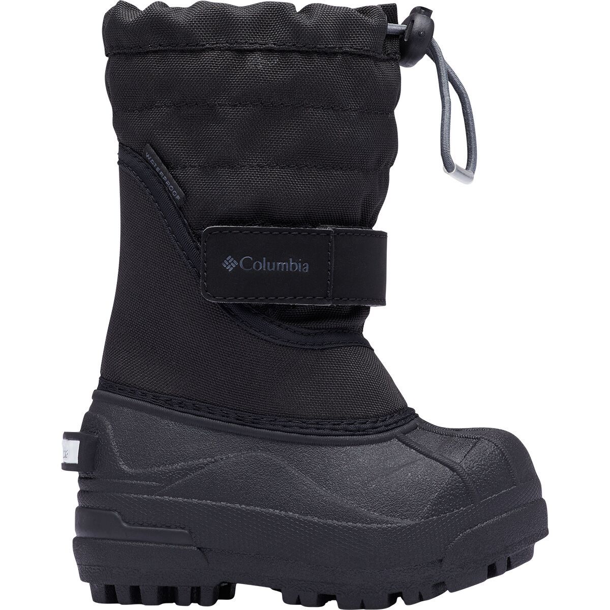 Image of Columbia Powderbug Plus II Boot - Toddler Boys' Black/Graphite, 4.0
