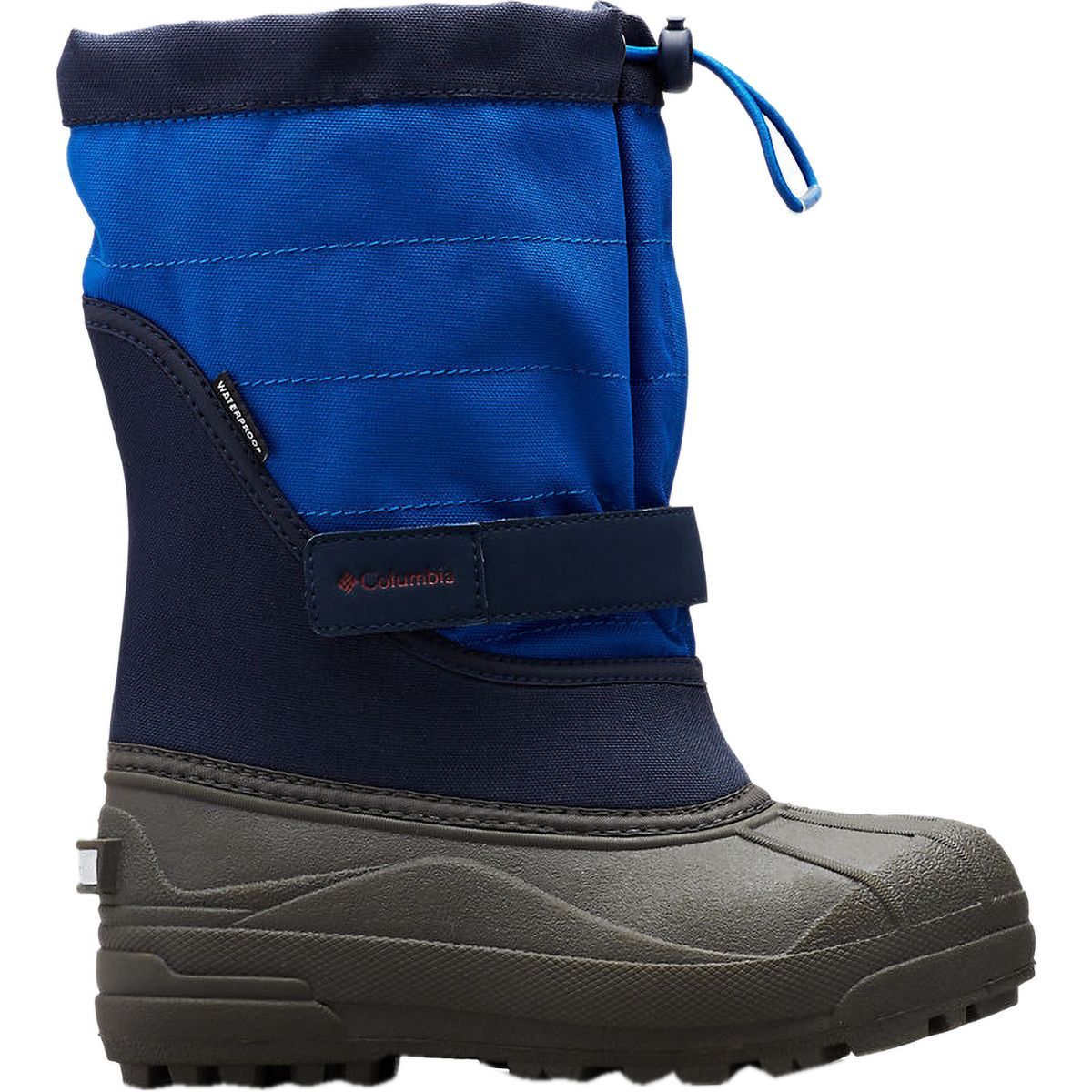 Columbia Powderbug Plus II Boot - Toddler Boys' Collegiate Navy/Chili, 4.0