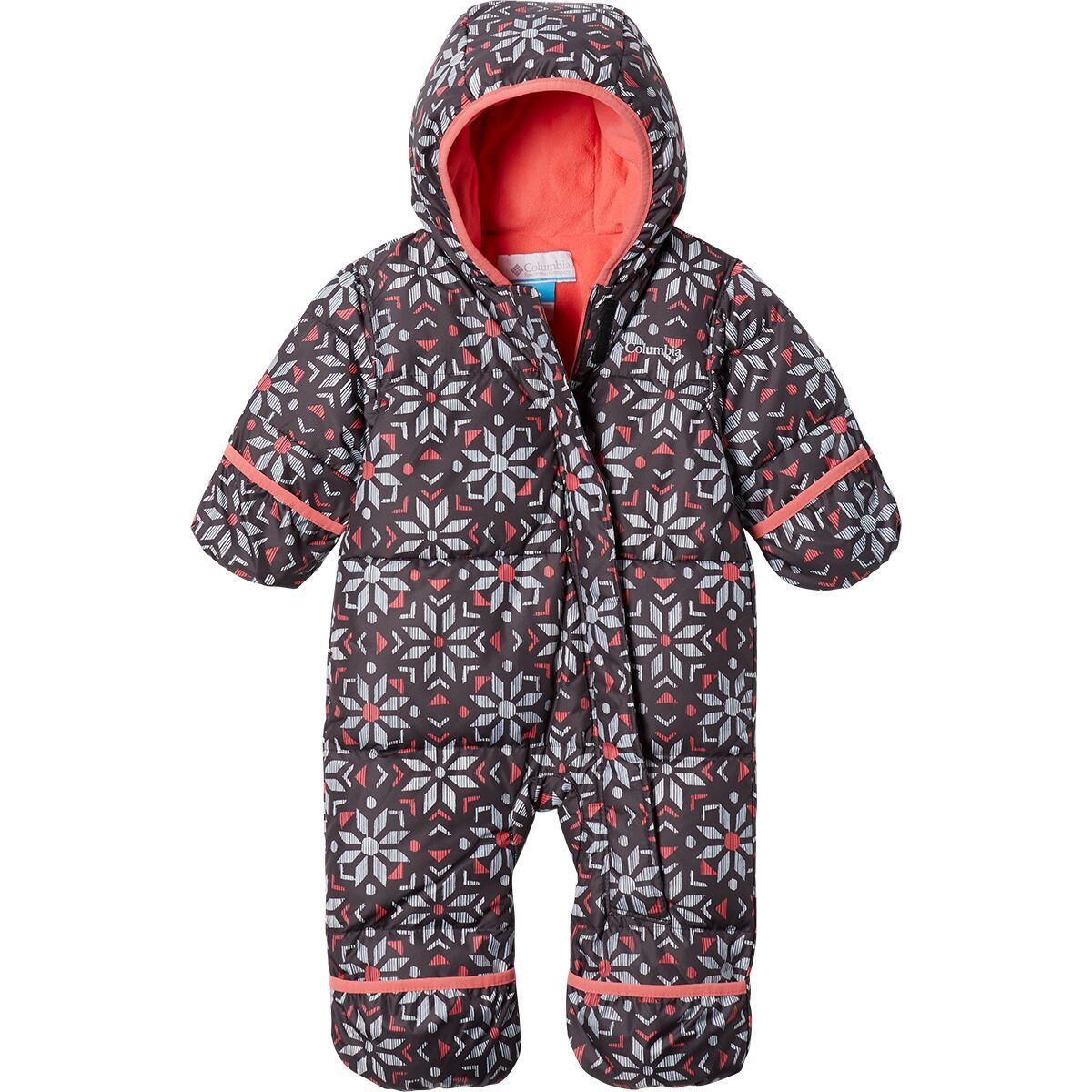 Columbia Snuggly Bunny Bunting - Infant Boys' Black Paperflakes, 6/12M