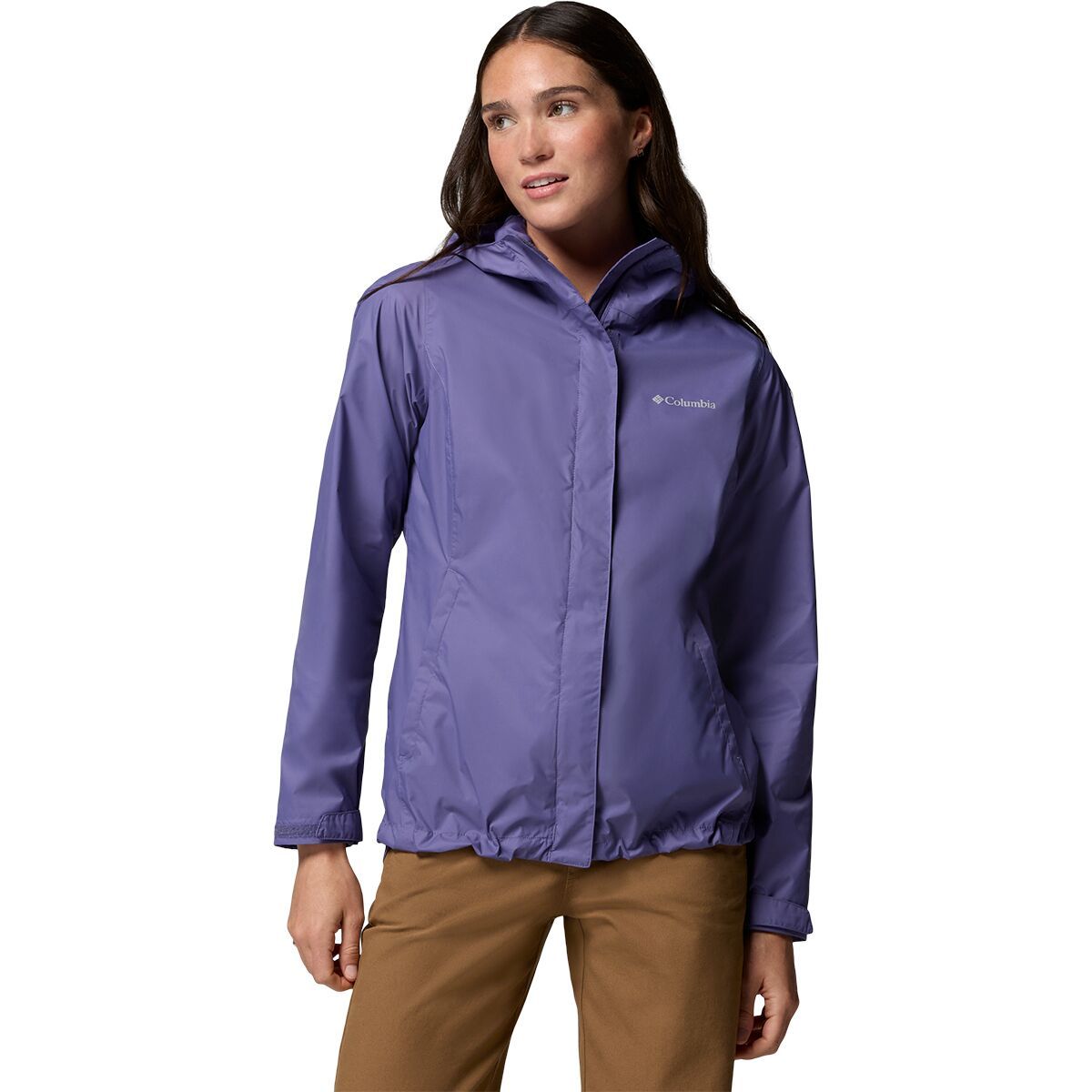 Image of Columbia Arcadia II Rain Jacket - Women's Stormwatch, XS