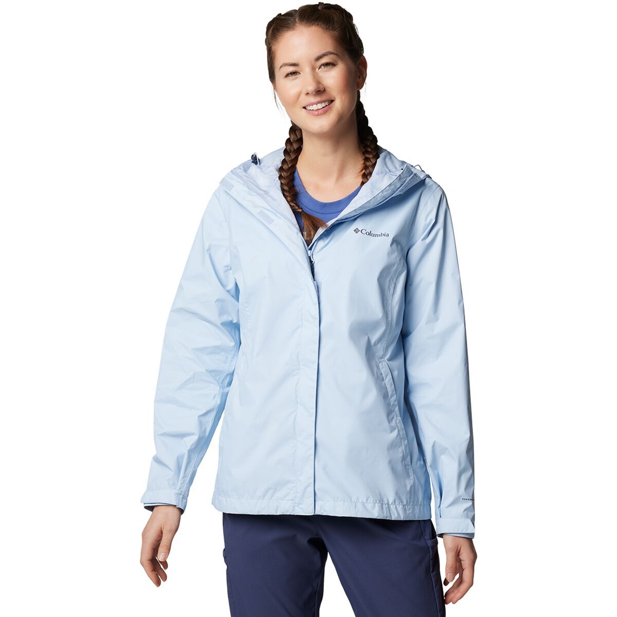 Columbia Arcadia II Rain Jacket - Women's Whisper, XXL