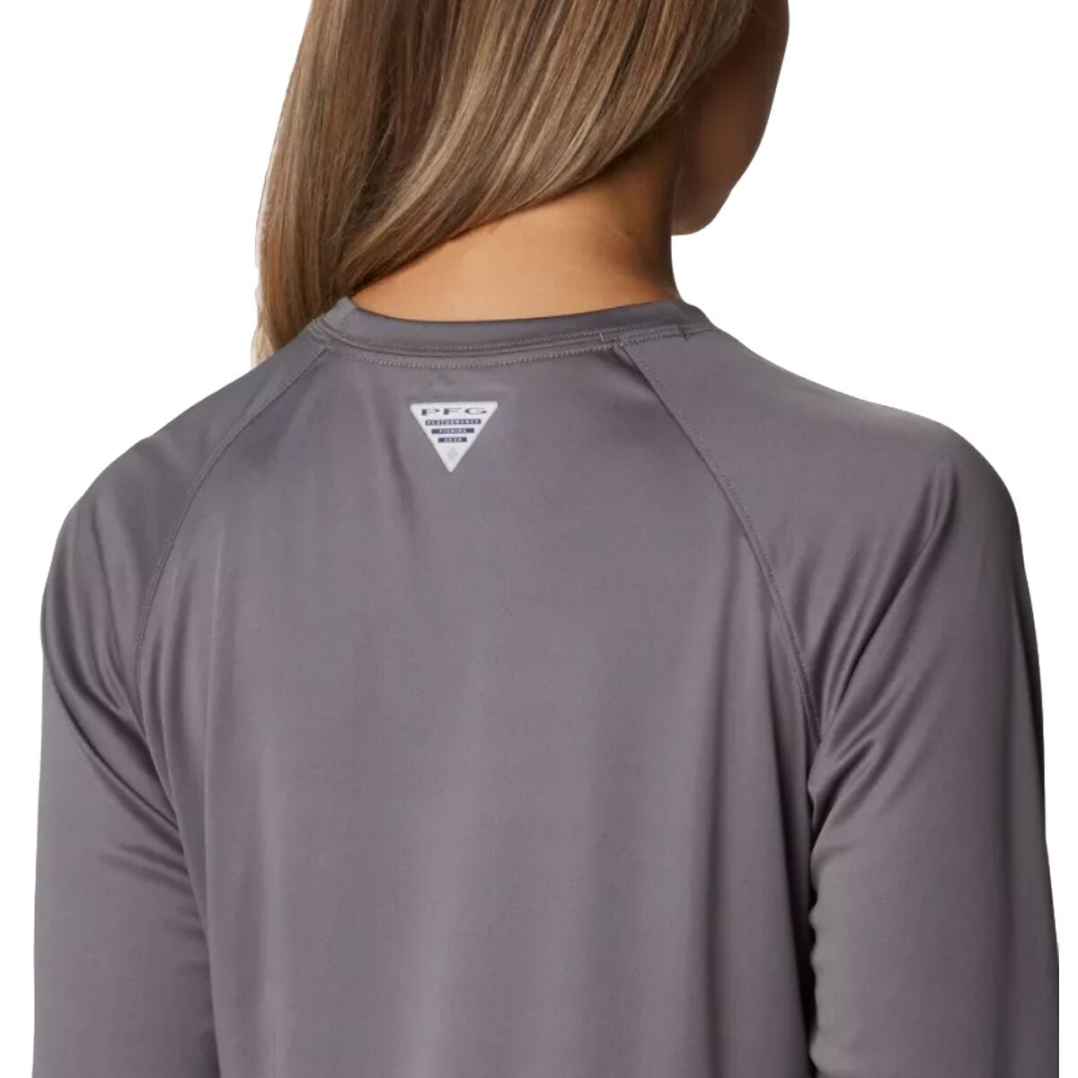 Atlanta Hawks Columbia Women's Tidal Hoodie T-Shirt - Gray