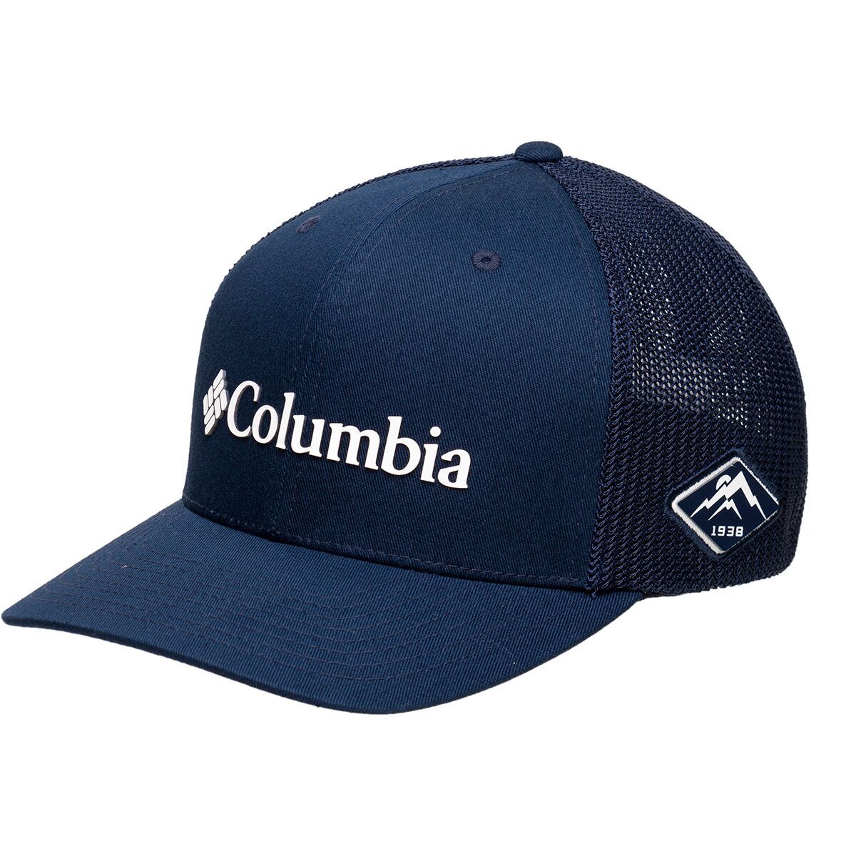 Columbia Mesh Baseball Hat - Men's Collegiate Navy, XXL
