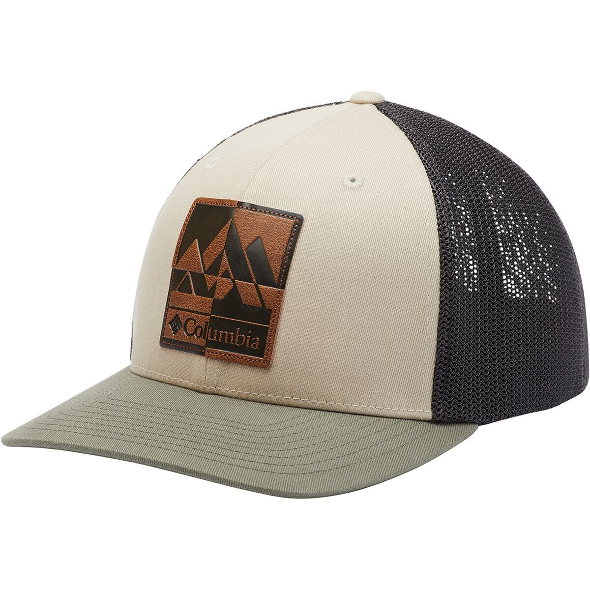 Columbia Rugged Outdoor Mesh Trucker Hat - Men's Ancient Fossil/Shark, L/XL