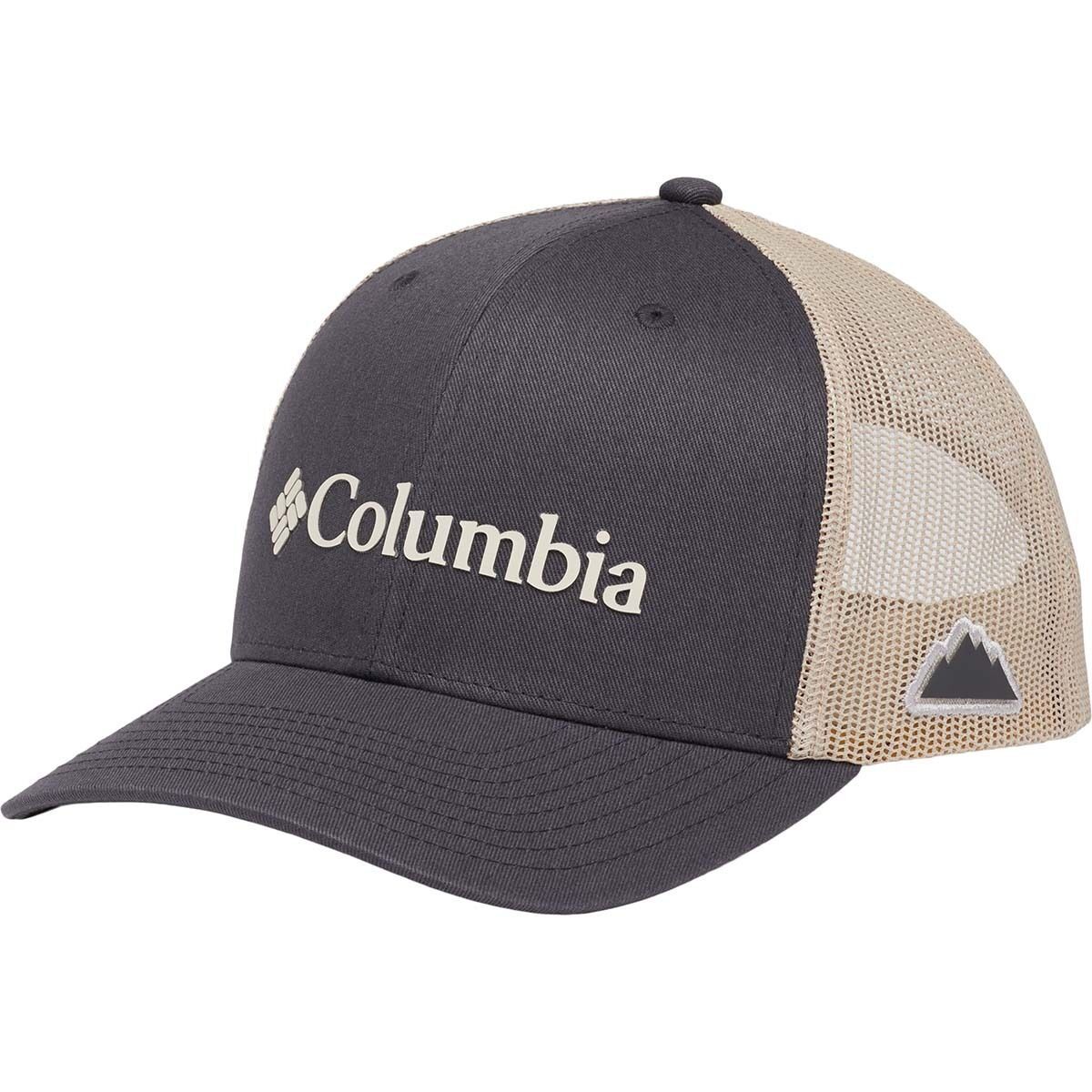 Columbia Mesh Snapback Hat - Men's Shark/Dark Stone/Weld, One Size