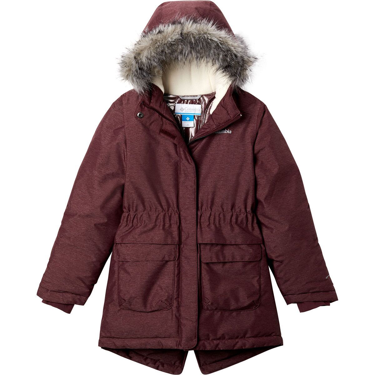 Columbia Nordic Strider Jacket - Girls' Malbec Heather, L