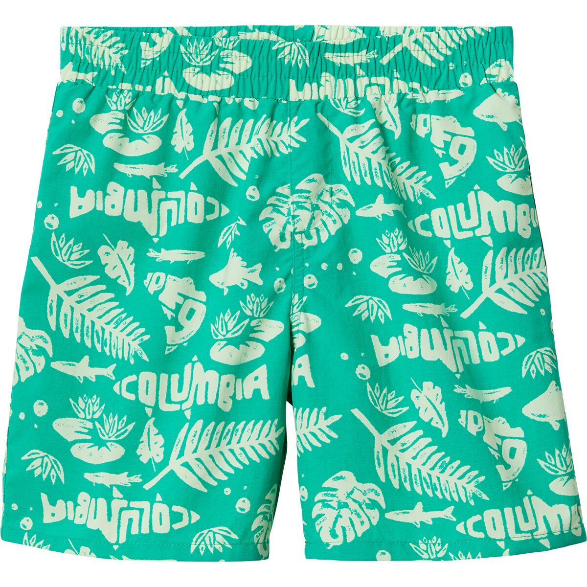 Columbia Super Backcast Boardshort - Boys' Circuit Fish, XXS