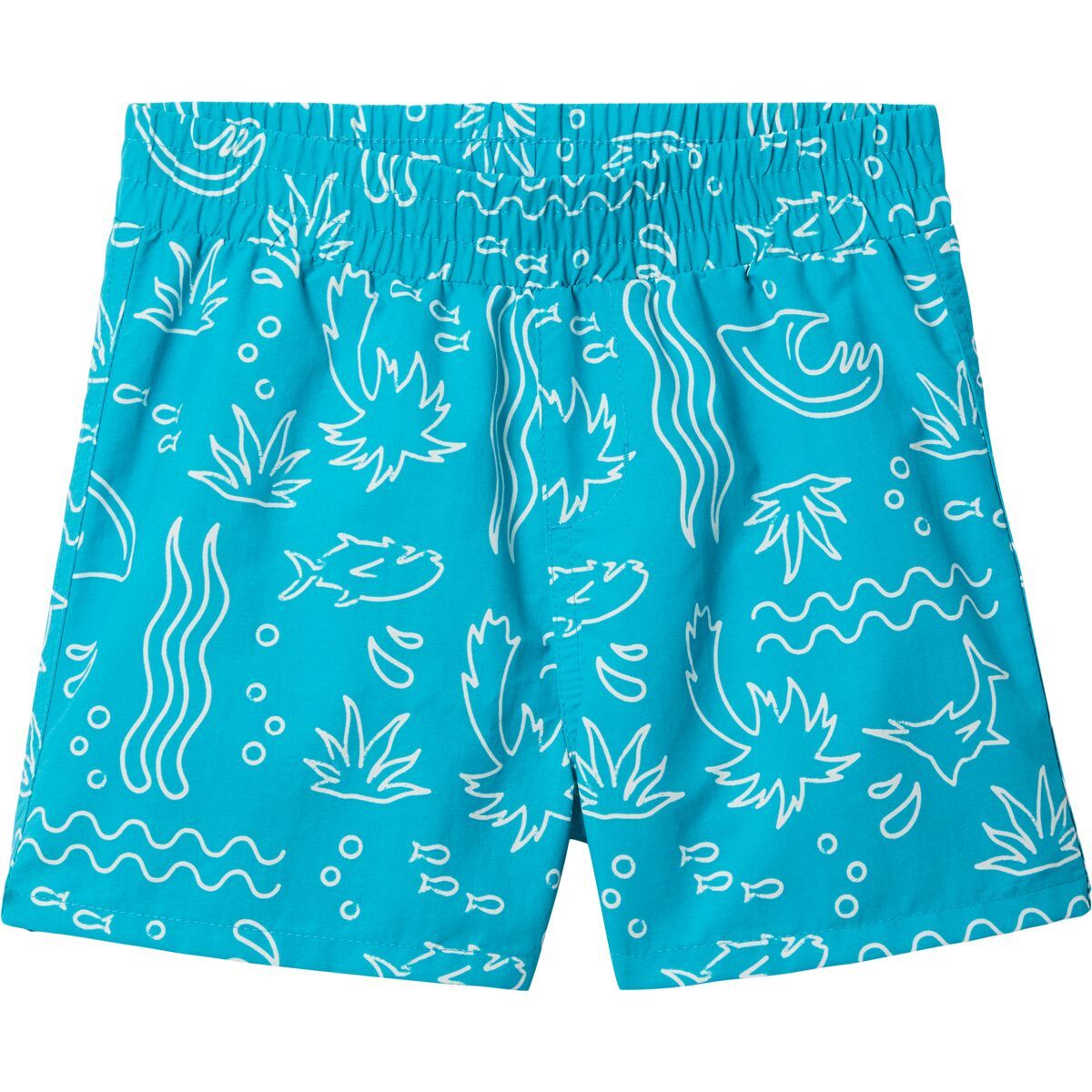 Columbia Super Backcast Boardshort - Boys' Ocean Teal Marlin Shores, XS