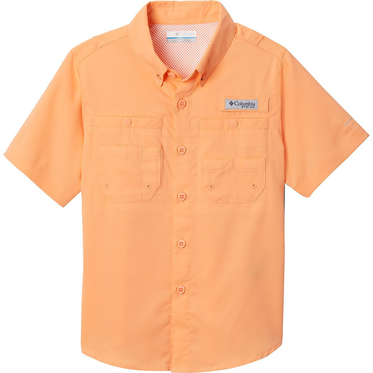 Columbia Tamiami Short-Sleeve Shirt - Boys' Bright Nectar, M