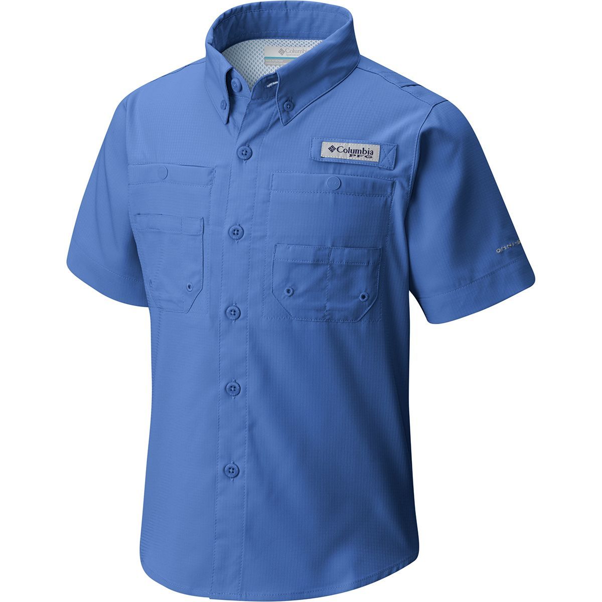 Columbia Tamiami Short-Sleeve Shirt - Boys' Vivid Blue, S