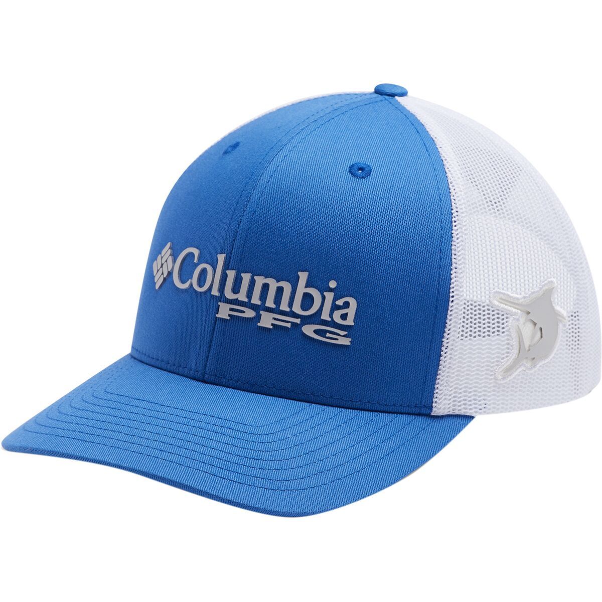 Columbia PFG Mesh Snap Back Ball Cap - Men's Vivid Blue/Marlin2, One Size