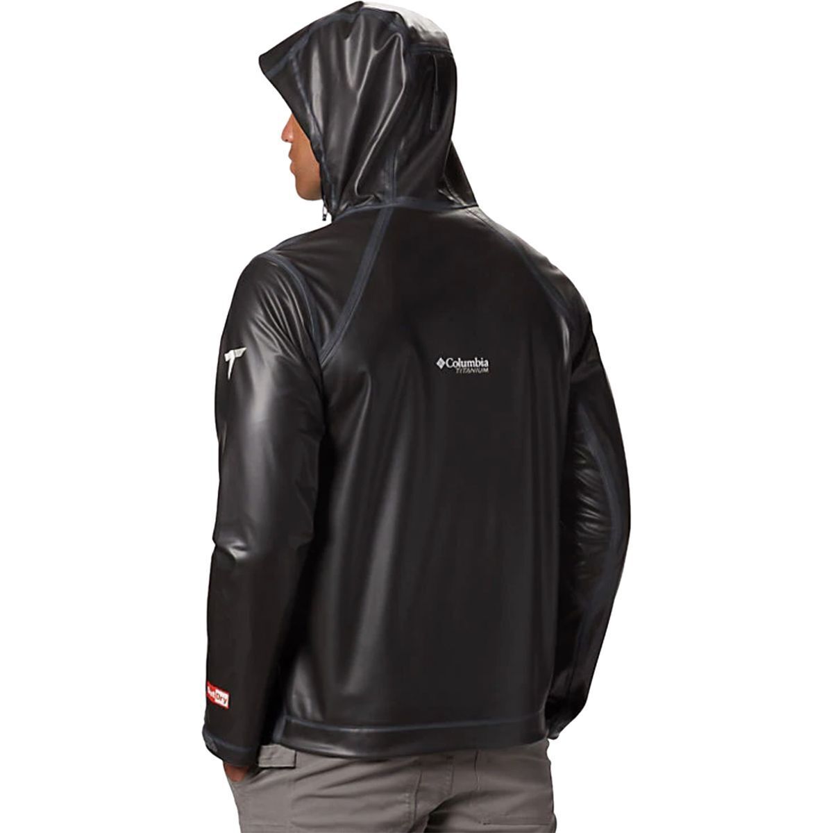 men's outdry ex stretch hooded shell