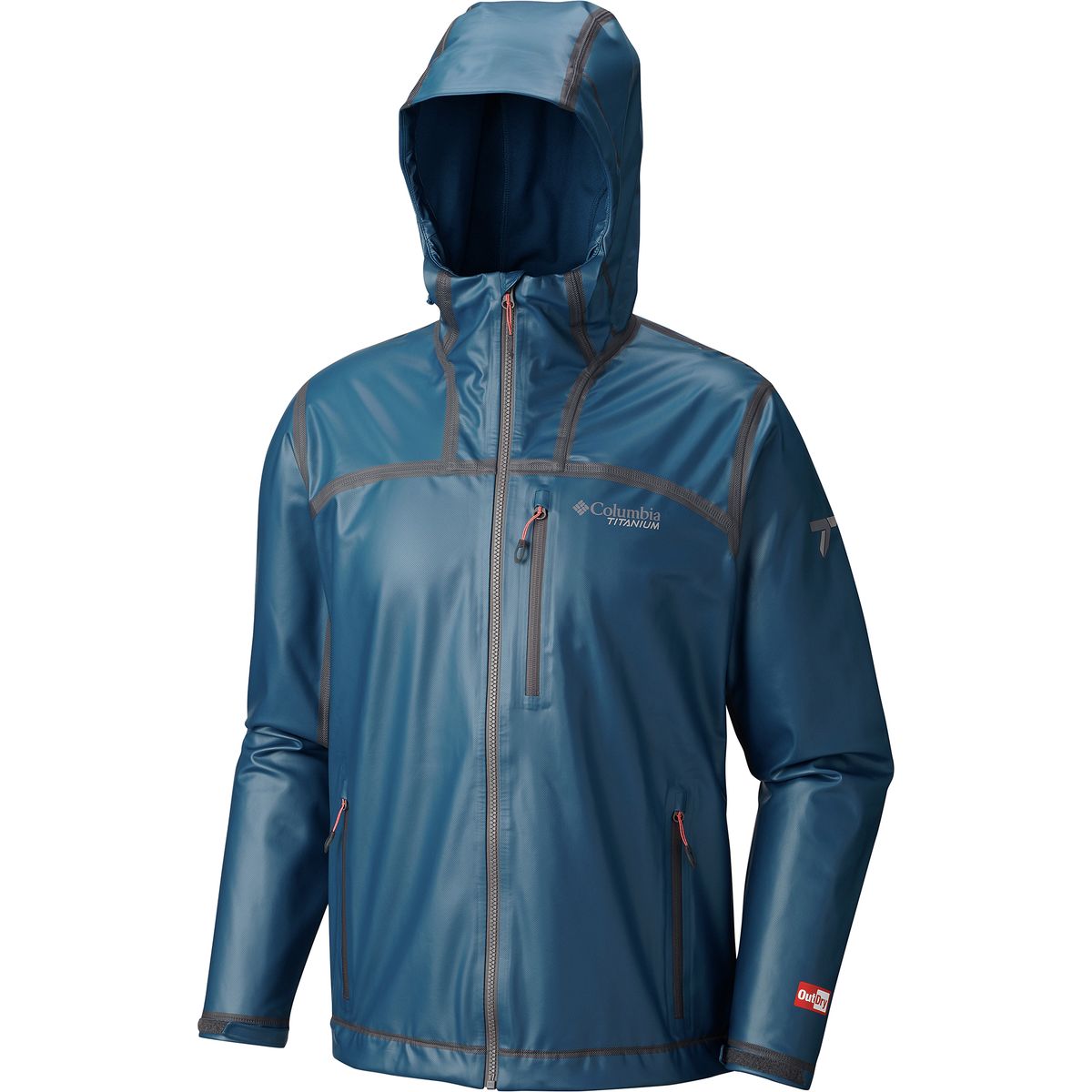 Columbia Titanium Outdry Ex Stretch Hooded Shell Jacket Men s Clothing
