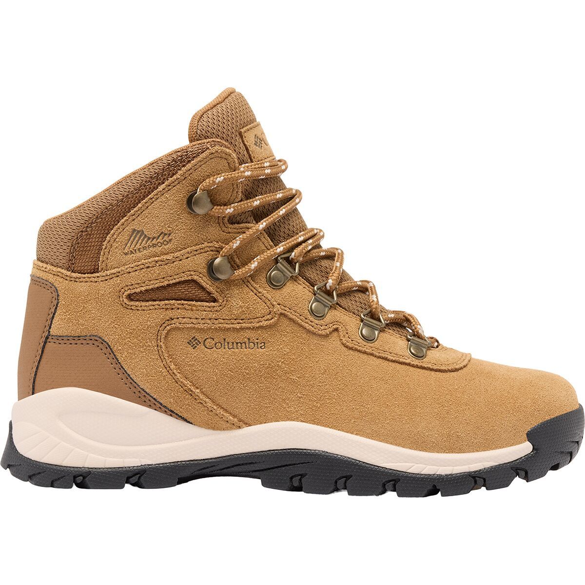 Image of Columbia Newton Ridge Plus Waterproof Amped Hiking Boot - Women's Elk/Dark Stone, 8.0