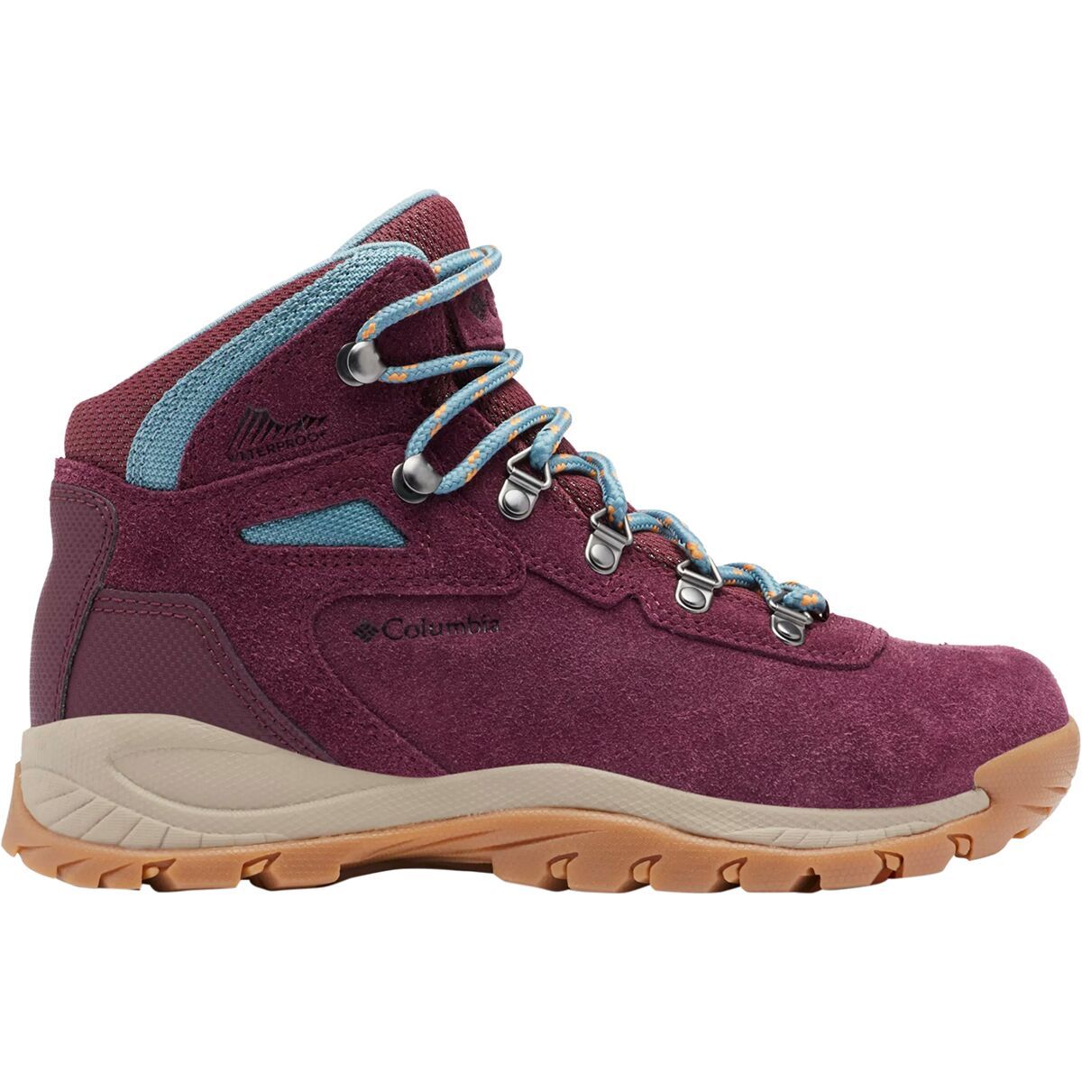 Columbia Newton Ridge Plus Waterproof Amped Hiking Boot - Women's Epic Plum/Storm, 9.5