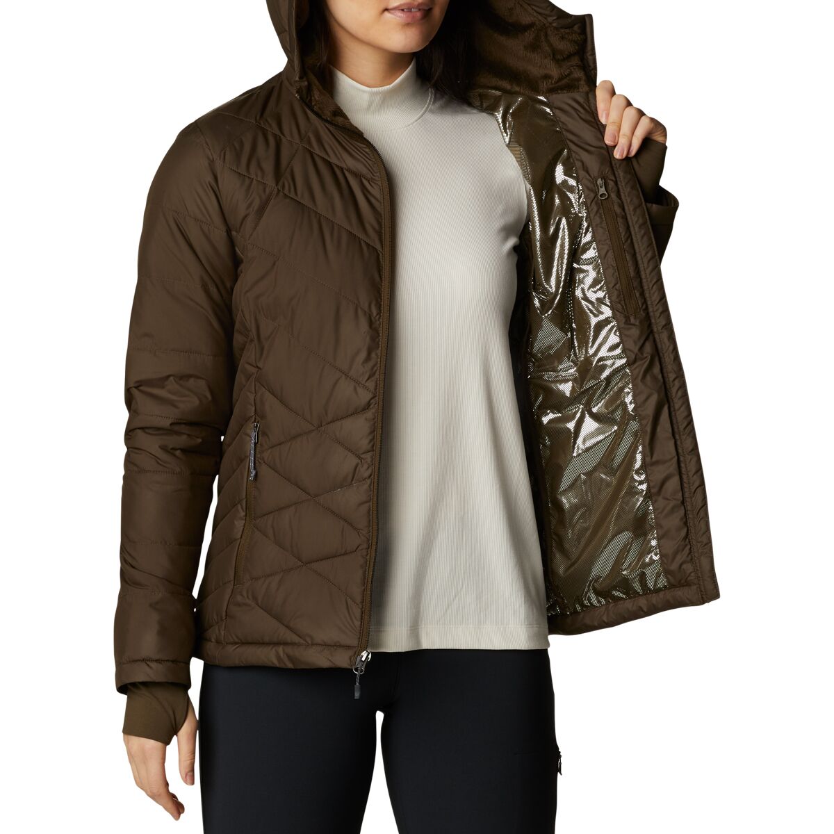 Columbia Heavenly Hooded Jacket - Women's - Clothing