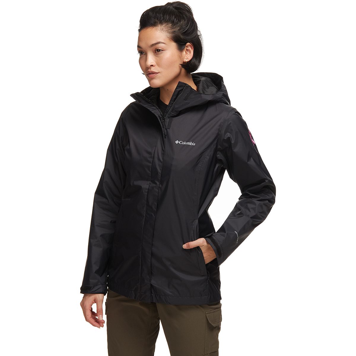 Breast cancer awareness columbia jacket sale