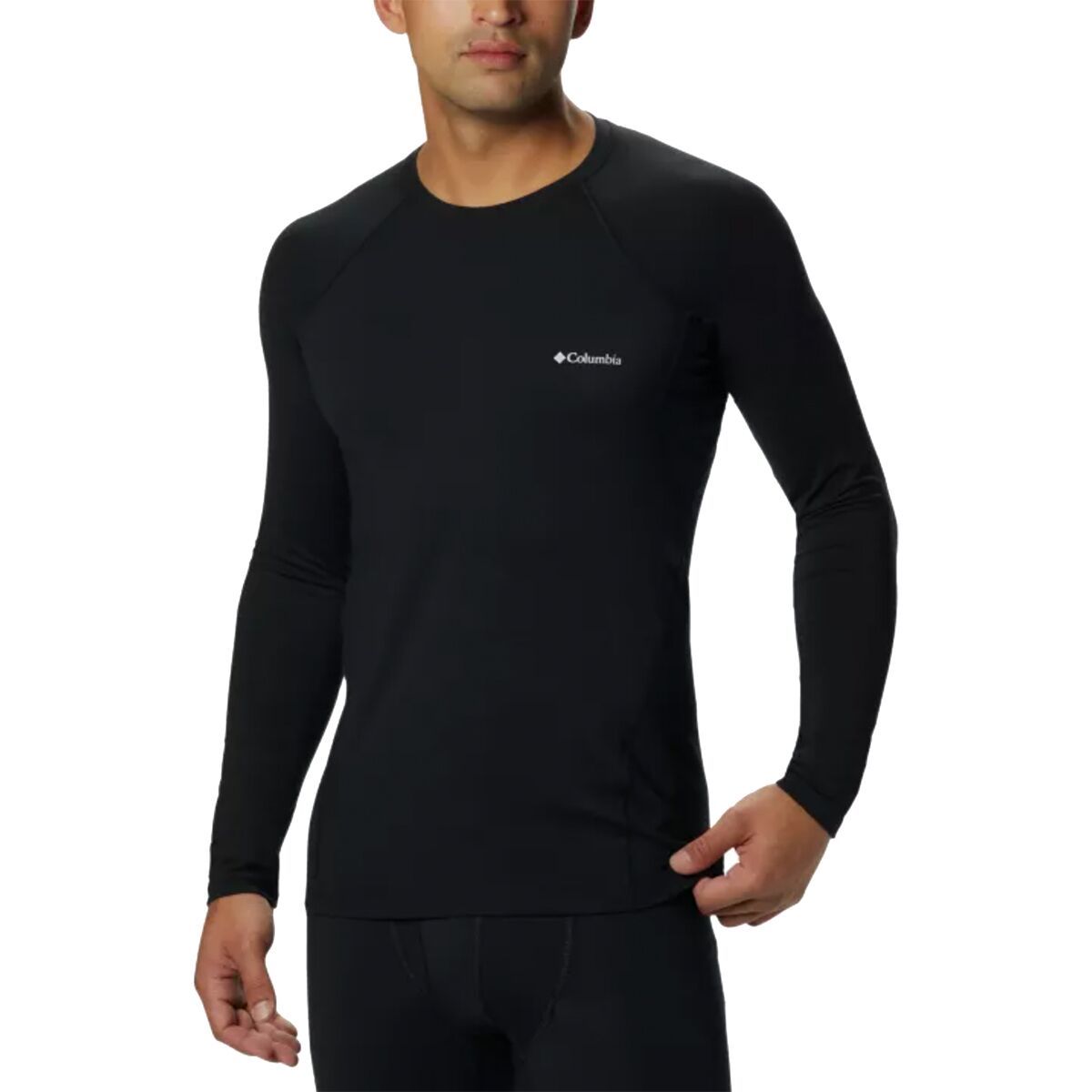 Image of Columbia Midweight Stretch Long-Sleeve Top - Men's Black 2, M