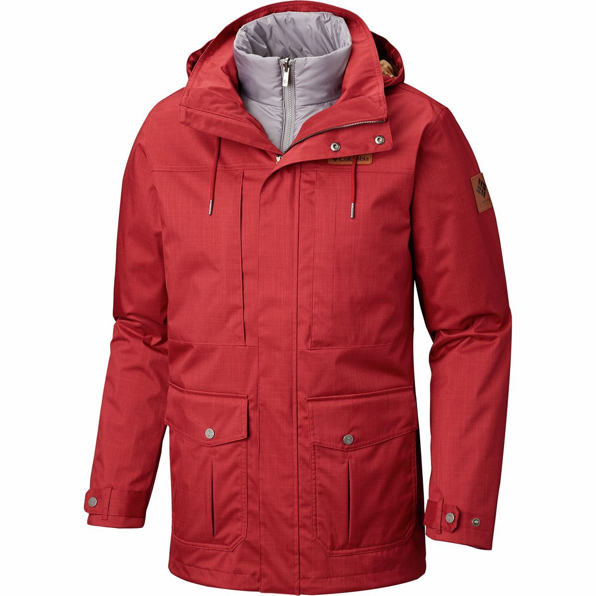 Columbia Horizons Pine Interchange Jacket - Men's Red Element, M