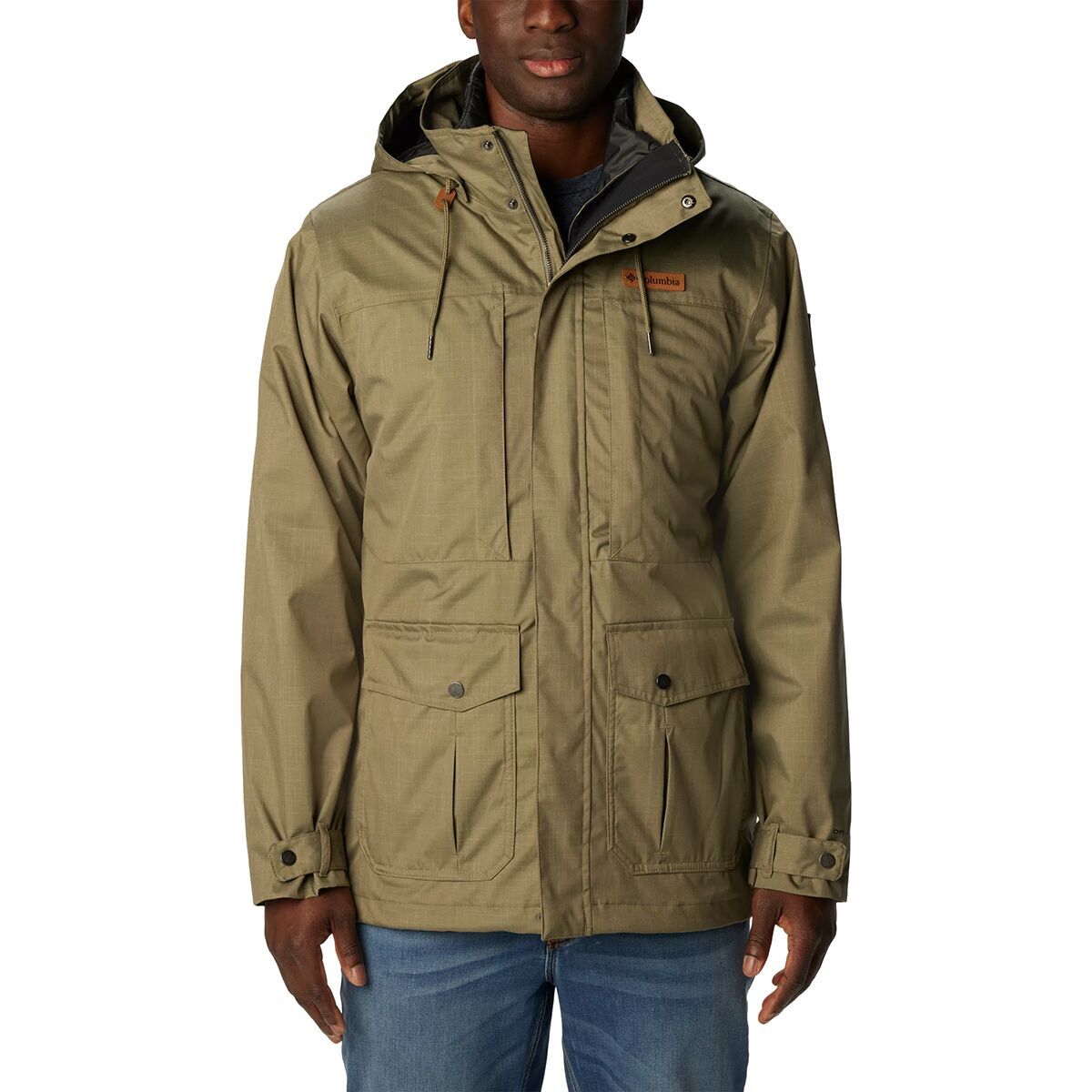 Columbia Horizons Pine Interchange Jacket - Men's Stone Green, L